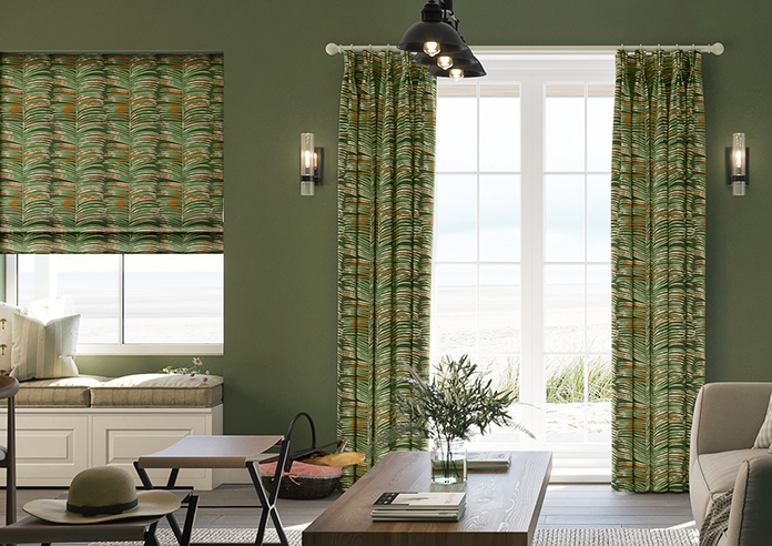 Melody Velvet, Rainforest - Made to Measure Curtains - Image 3